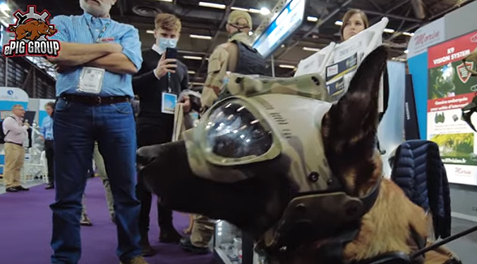 Milipol & k9 vision system - brigade canine et cyno