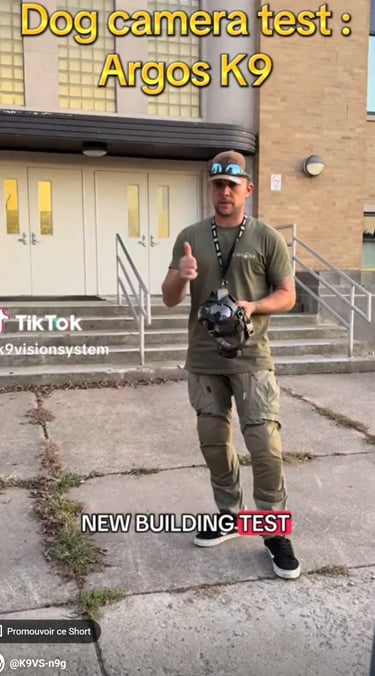 Argos K9, pour chiens et brigade canine, cyno