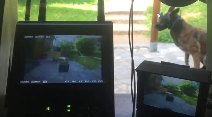 Vidéo k9 vision system, pour chiens et brigade canine, cyno